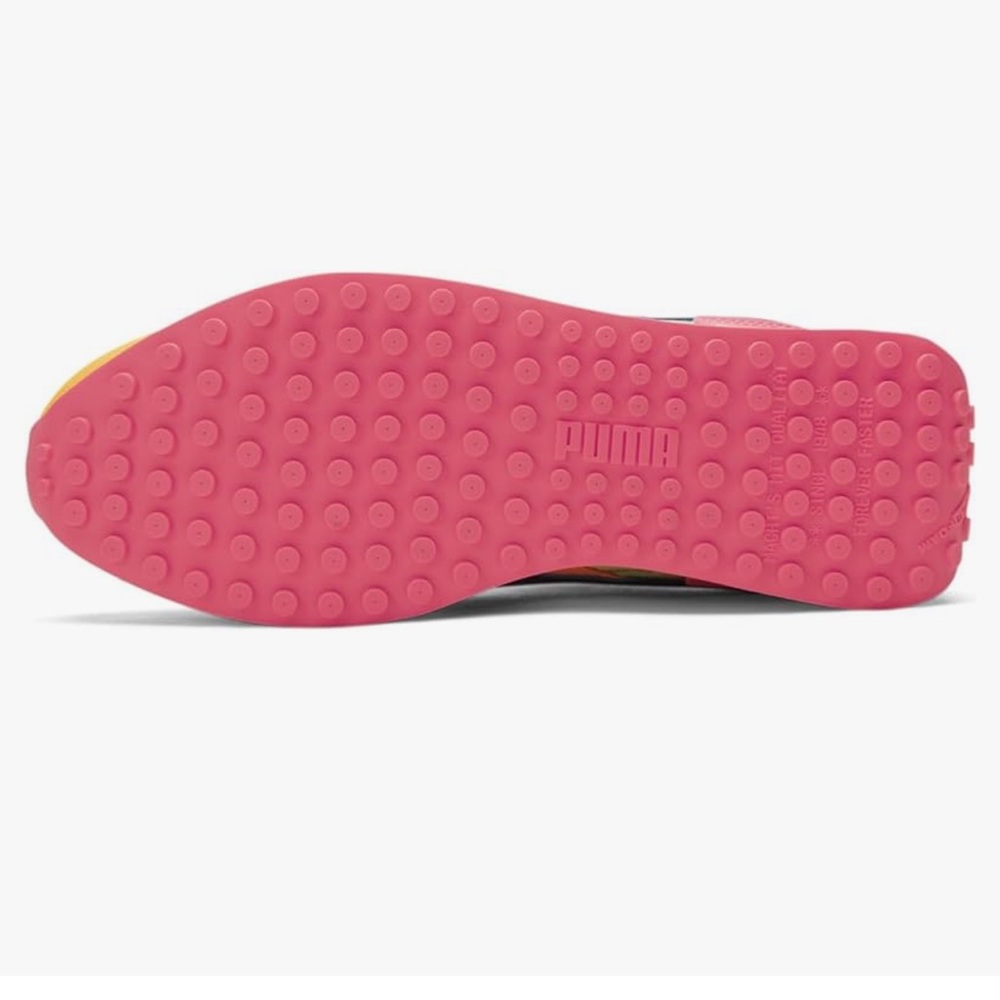 PUMA Future Rider Sunset Lace Up Casual Shoes - Yellow 7 - Picture 5 of 7
